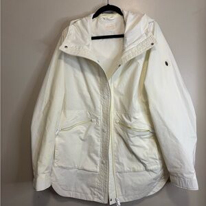 FP Movement by Free People White “Singing in the Rain” Utility Jacket